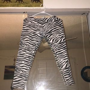 Zebra leggings
